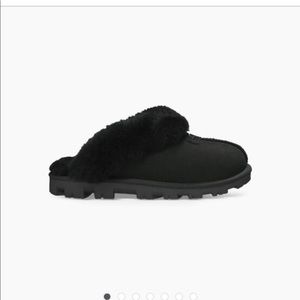 Ugg coquette slippers black